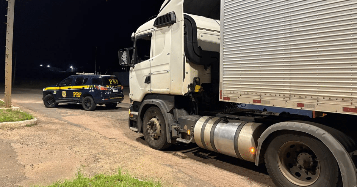 BR-290: caminhoneiro surta após consumo de cocaína e acaba preso