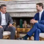 Eduardo Leite e Luciano Zucco oficializam início da transição
