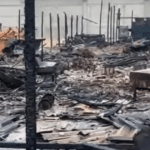Incêndio atinge área externa da nova penitenciária de Rio Grande
