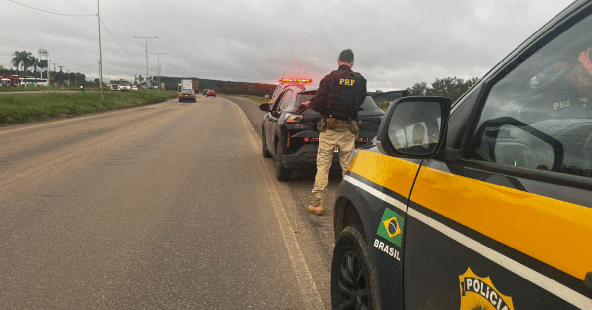 PRF prende homem procurado por estupro de vulnerável na BR-116, em Guaíba
