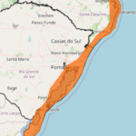 Inmet emite alerta de perigo para ventos costeiros no RS neste sábado