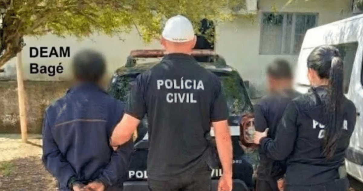 Polícia prende dois homens investigados por crimes sexuais contra crianças em Bagé
