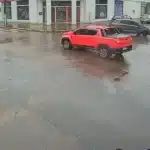 Airbags são acionados durante colisão no centro de Camaquã