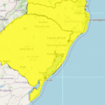 Inmet emite alerta de tempestade para o Rio Grande do Sul neste sábado (24)