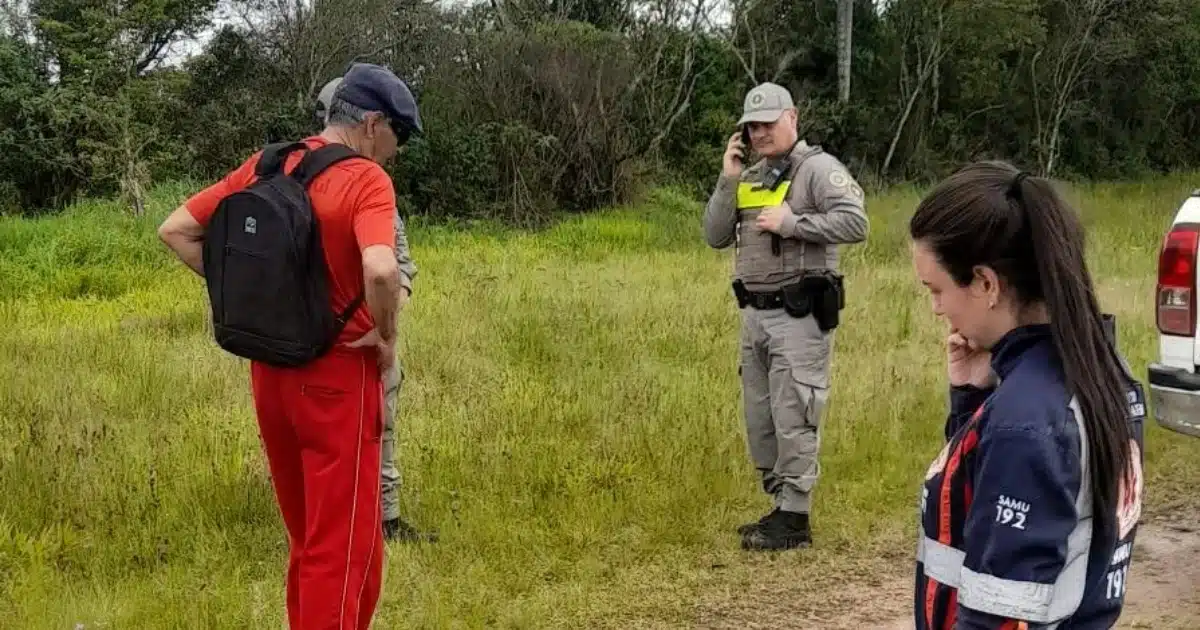 Força-tarefa socorre vítima de assalto em Tapes