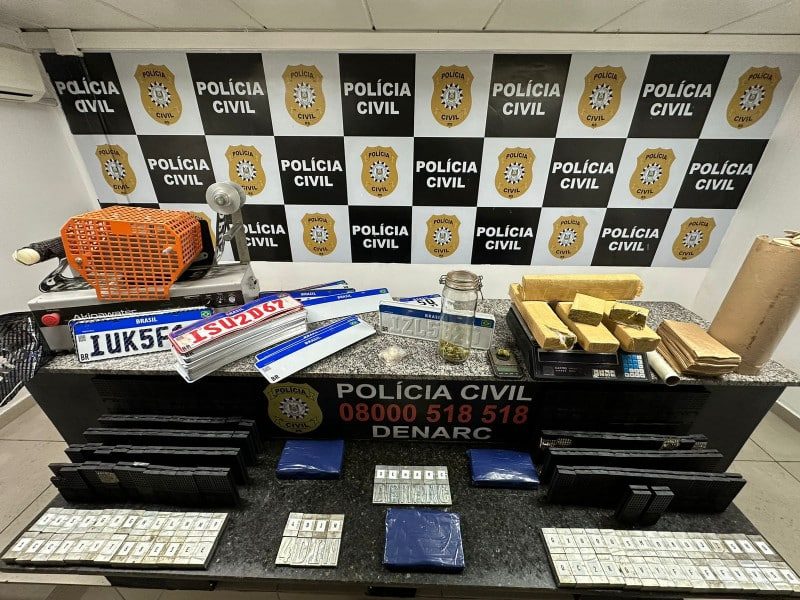 Polícia gaúcha desarticula fábrica clandestina de placas de veículos