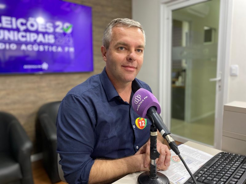 Eleições 2024: Rádio Acústica FM entrevista Júnior (PDT) candidato a prefeito de Cerro Grande do Sul