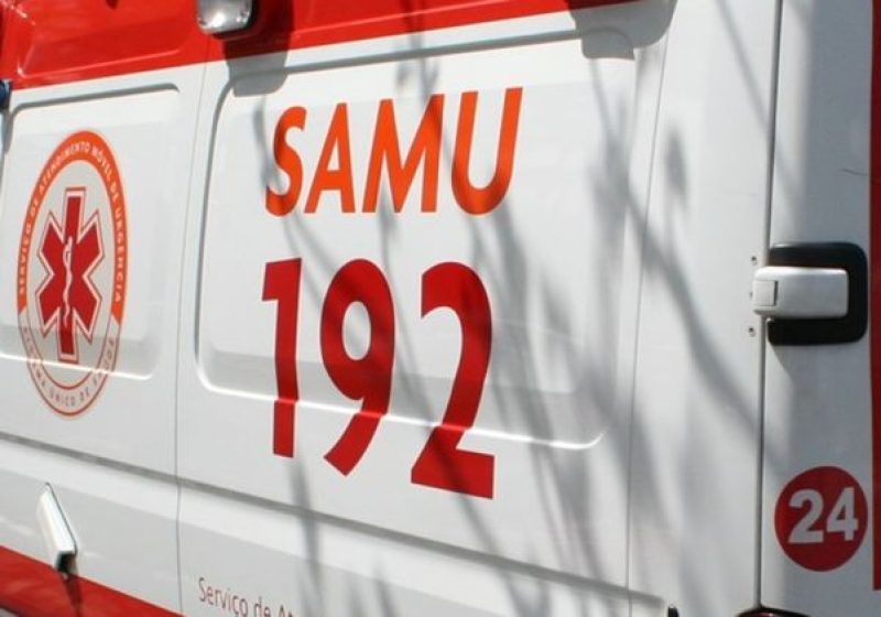 Samu - acidente - BR-116