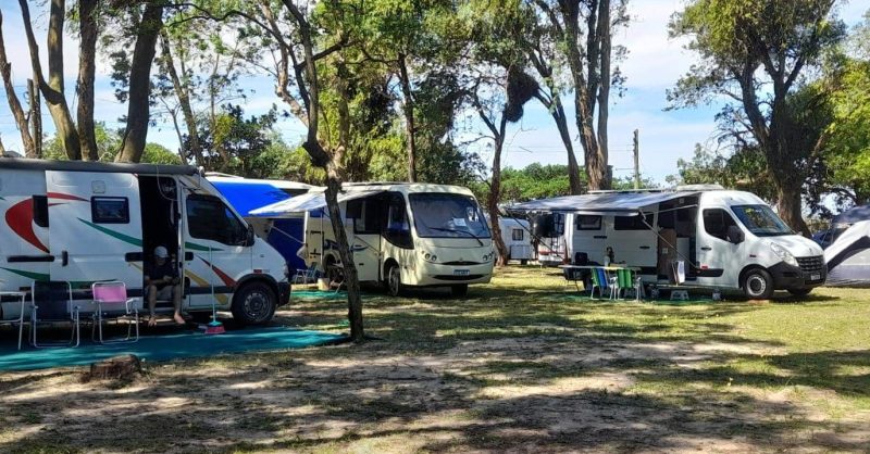 Camping Municipal de Tapes arrecada 200kg de donativos no final de semana