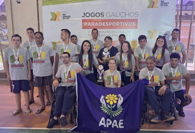 APAE Camaquã brilha em Campeonato Estadual de Futsal e Bocha Paralímpica