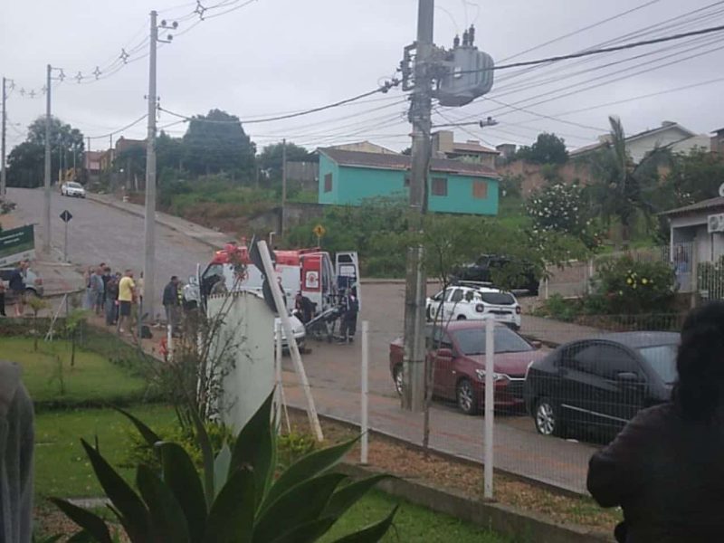 Acidente com ciclista mobiliza Bombeiros e Samu em Camaquã