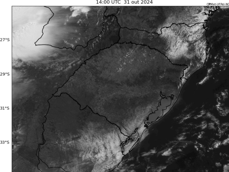 Defesa Civil emite alerta para ventos de até 70 km/h na Zona Sul