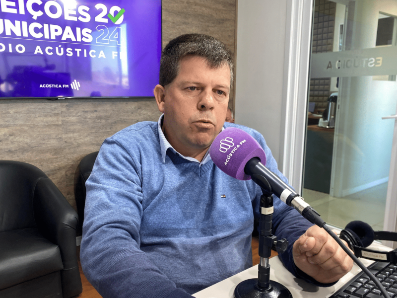 Eleições 2024: Rádio Acústica FM entrevista Marcinho (PP) candidato a prefeito de Chuvisca