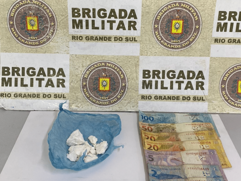 Acusado de tráfico de drogas é preso em São Lourenço do Sul