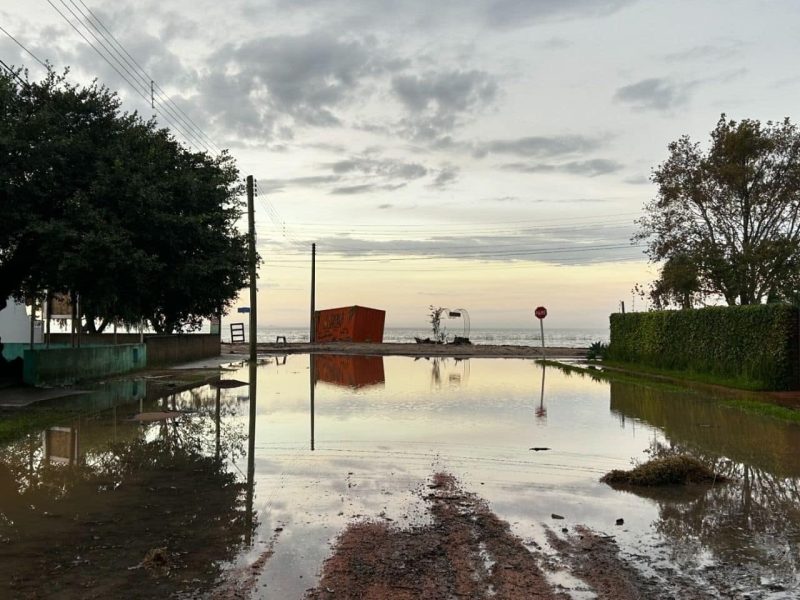 Lagoa dos Patos registra queda expressiva em diferentes pontos