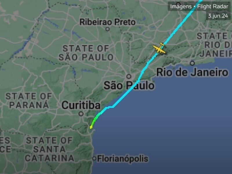 Santa Catarina: queda de avião deixa dois mortos