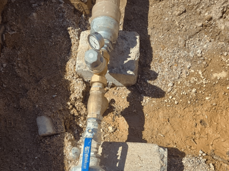 Corsan instala redutor de pressão da água em Chuvisca