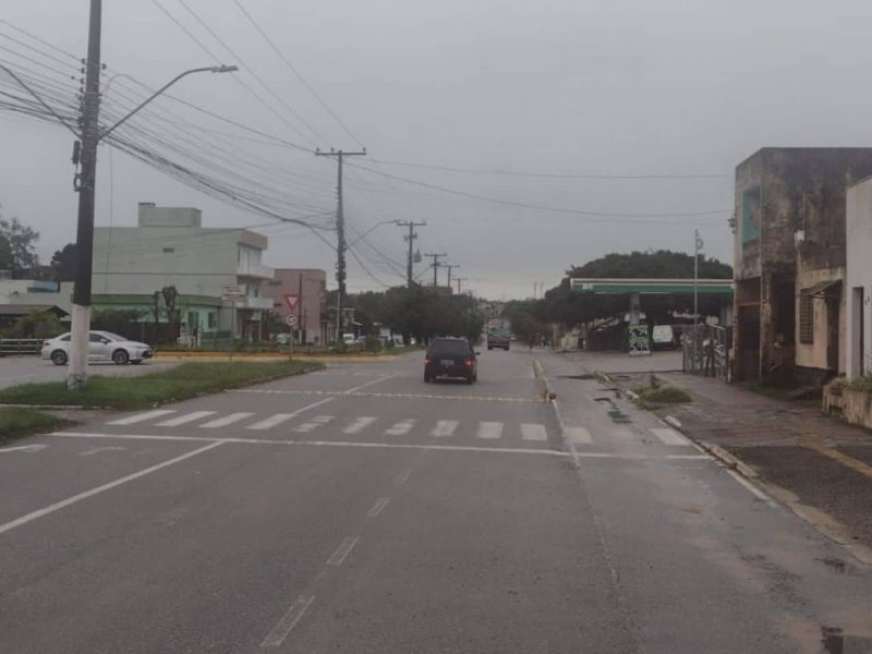 Previsão do tempo para terça-feira (01): chuva na Costa Doce. Foto: Reprodução/Redes Sociais