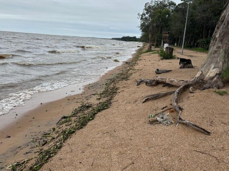 Lagoa dos Patos se eleva e põe municípios da região, como Aeambaré em alerta