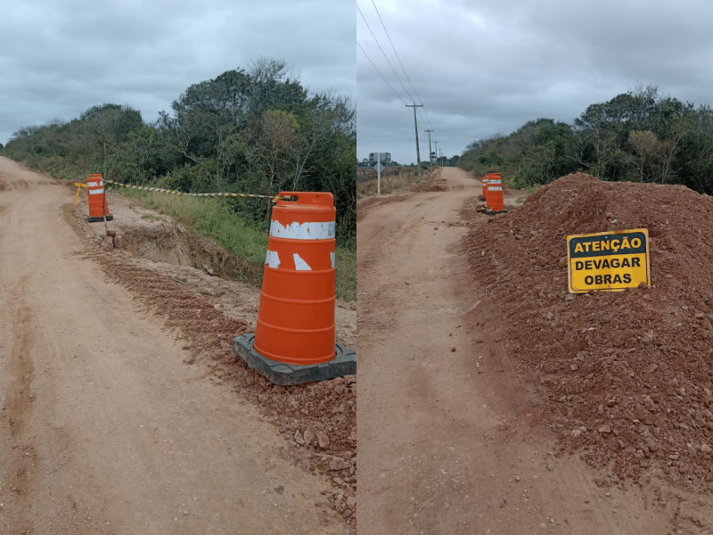 Estrada no interior de Camaquã será interditada na próxima segunda-feira (14)