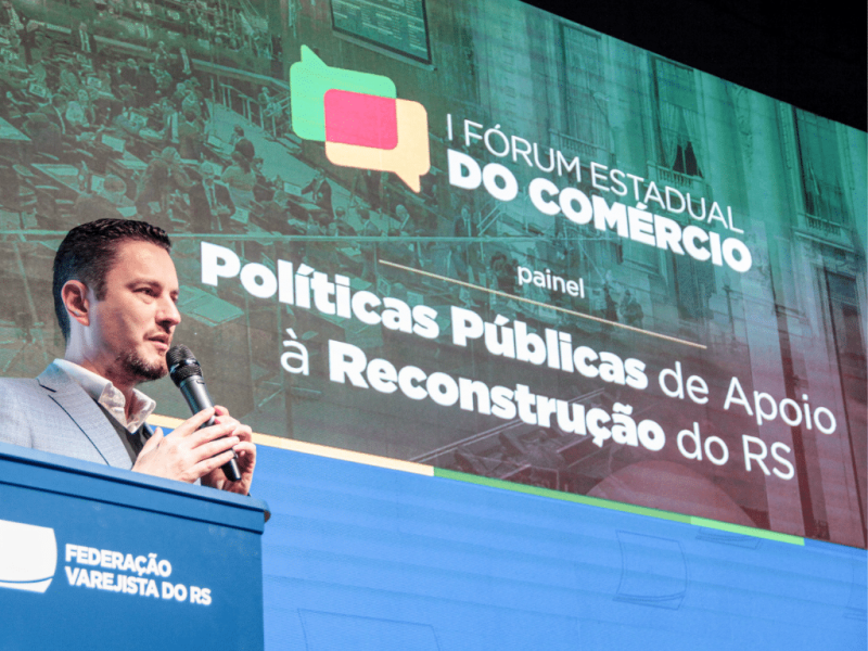 Famurs tem painel apresentado no I Fórum Estadual do Comércio. Foto: Divulgação/Famurs