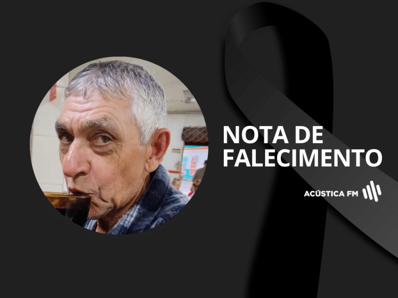 Nota de falecimento: Valdir Rodrigues Nunes morre aos 61 anos