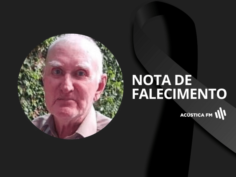 Nota de falecimento: Ervino Bender morre aos 75 Anos de idade