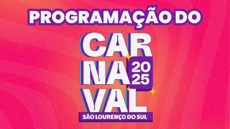 Carnaval: confira a programação em São Lourenço do Sul