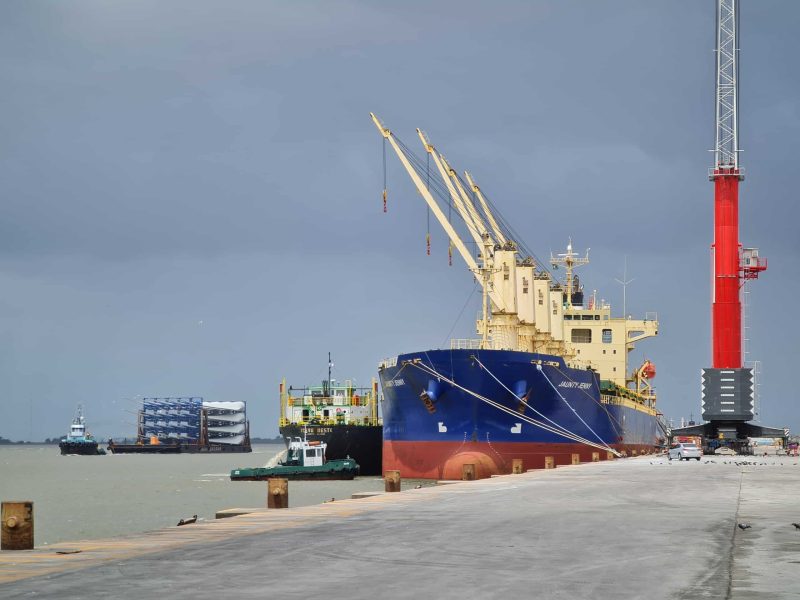 Porto de Rio Grande é o 5º maior em movimentação no Brasil. Foto: Rodrigo de Aguiar/Portos RS