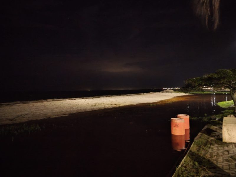 Foto: Ouvinte Rádio Acústica FM / Praia da Laranjal - Pelotas