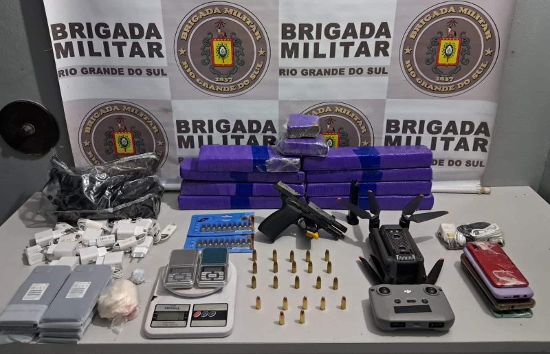 Batalhão de Polícia de Choque apreende menor por tráfico de drogas e porte ilegal de arma de fogo