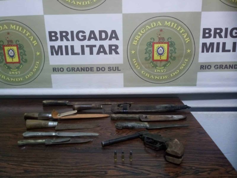 Acusado de porte ilegal de arma de fogo é preso em Canguçu