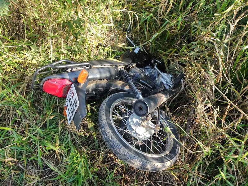 Moto é encontrada abandonada em Camaquã