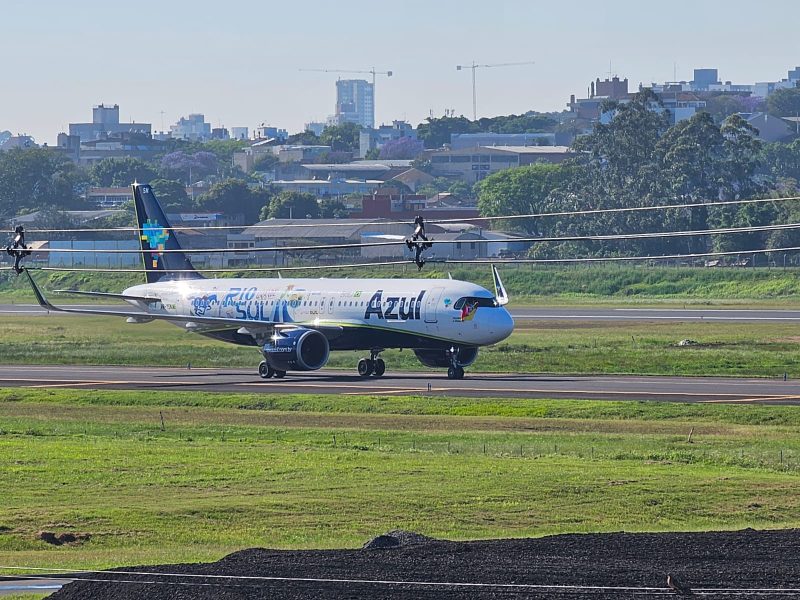 Primeiro dia tranquilo no Aeroporto . Foto: Airton Lemos