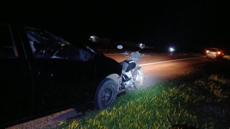 Colisão traseira em São Lourenço do Sul resulta em morte na BR-116