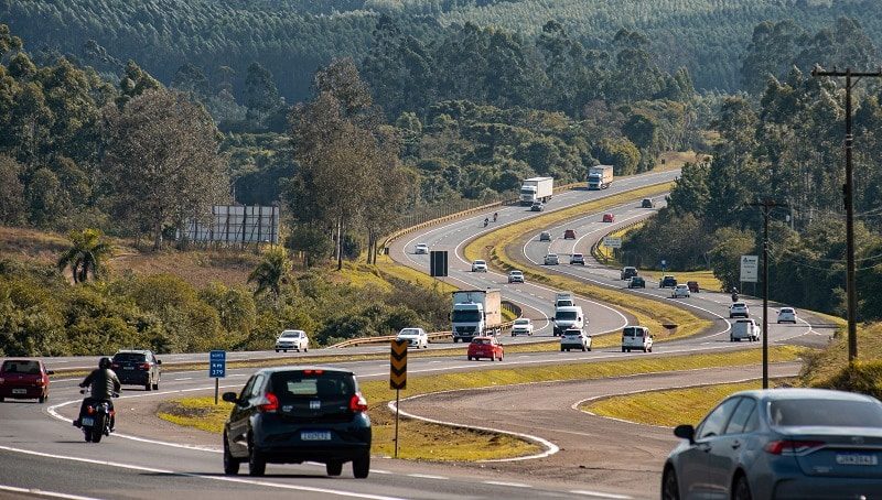 Feriado Farroupilha levará mais de 720 mil veículos às rodovias da CCR ViaSul. Foto: Divulgação