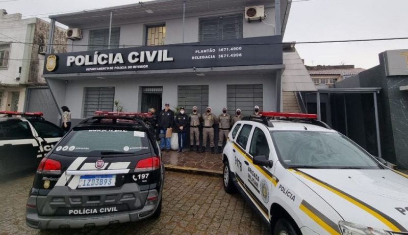 Ação em conjunto foi realizada nesta quinta-feira (26). Foto: Divulgação/Polícia Civil