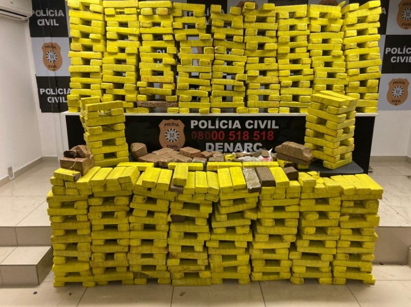 A ação integra a estratégia da Polícia Civil de intensificar a presença do Estado em áreas conflagradas pelo tráfico de drogas. Fotos: Divulgação