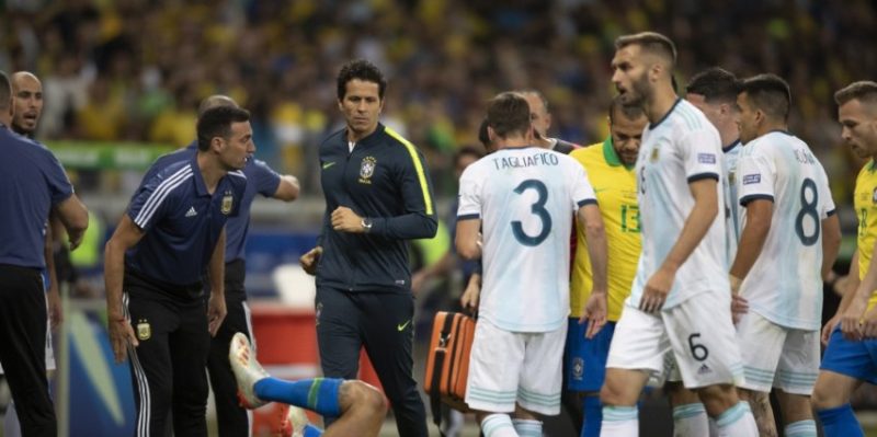 Clássico Copa América- Foto: Lucas Figueiredo/ Divulgação CBF