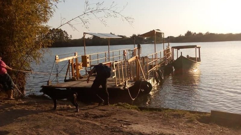 Comunidade vive os transtornos ocasionados pelas cheias do Rio Camaquã. Foto: Reprodução