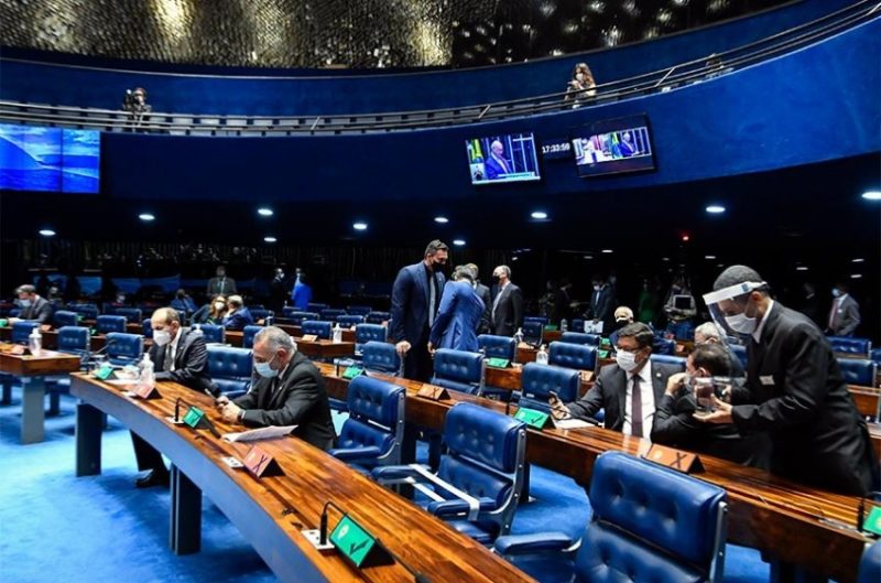 O Plenário do Senado aprovou o projeto nesta terça-feira. Foto: Waldemir Barreto/Agência Senado