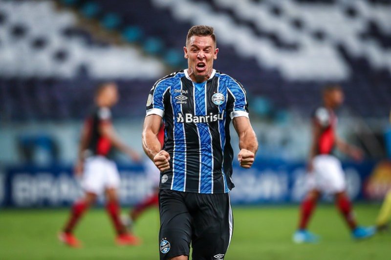 Diego Churin deve ganhar oportunidade na equipe de Felipão. Foto: Lucas Uebel/Grêmio