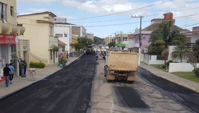 Serviços na Marechla Floriano devem prosseguir nesta semana. Fotos: Divulgação