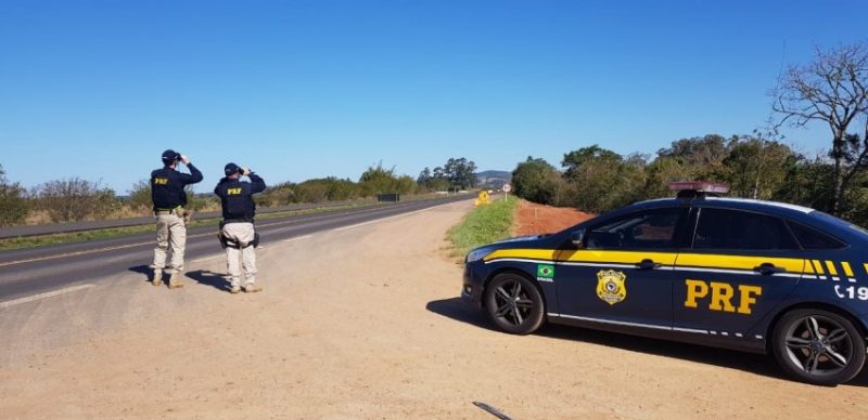 Polícia registrou aumento do fluxo de veículos nas rodovias federais. Foto: Divulgação