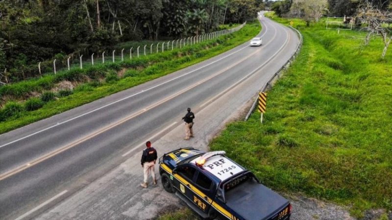 A atuação no combate ao crime também será reforçada nas estradas. Foto: Divulgação/PRF