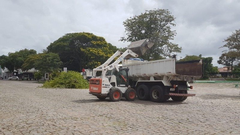 É importante que a comunidade respeite o período correto de descarte. Foto: Divulgação/Prefeitura de Camaquã