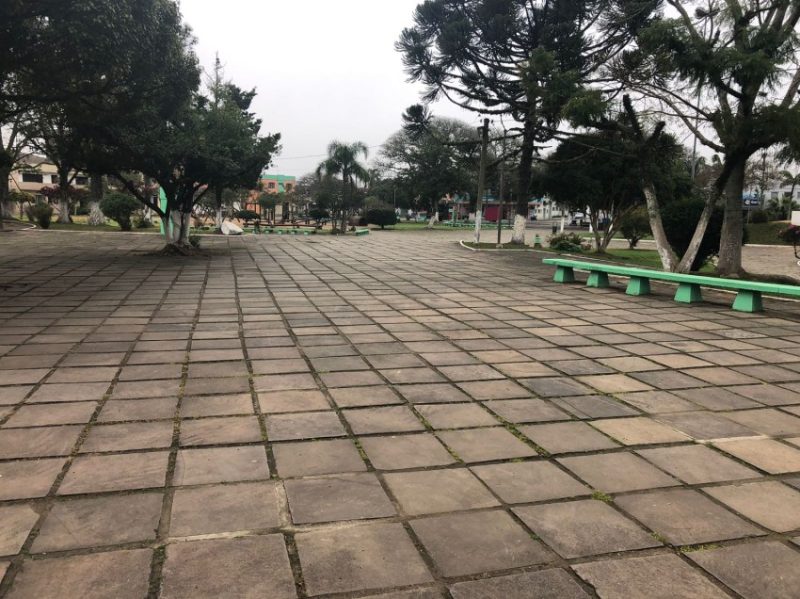 Praça Zeca Netto em Camaquã, será palco das diversas atividades culturais do evento. Foto: Ilustração | Valério Weege | Acústica FM