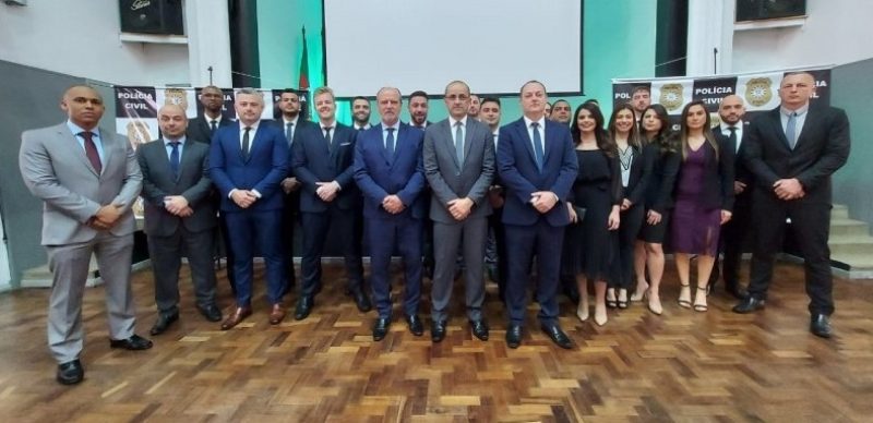 Posse dos novos Delegados de Polícia ocorreu no auditório do Palácio da Polícia - Foto: Raquel Barcellos