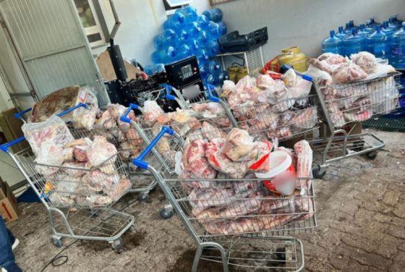 Força-tarefa apreende 1,5 tonelada de produtos impróprios em Arambaré - Foto: Ministério Público do Rio Grande do Sul