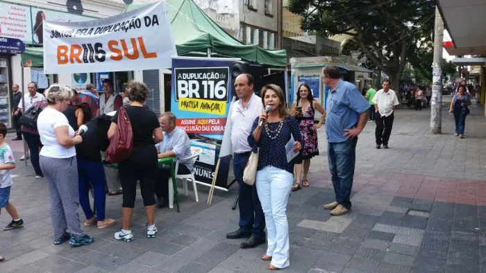 Abaixo-assinado da duplicação da BR-116 tem mil adesões em um dia